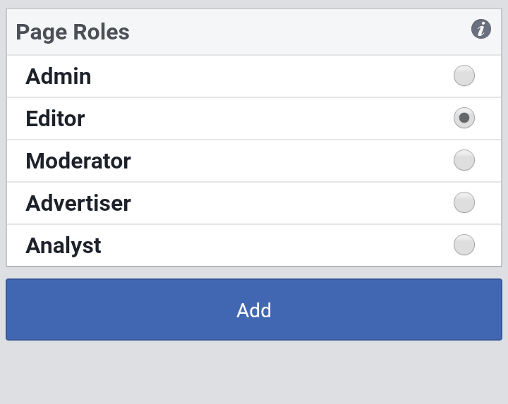 Add an Admin to a Facebook Page on Facebook App or Lite