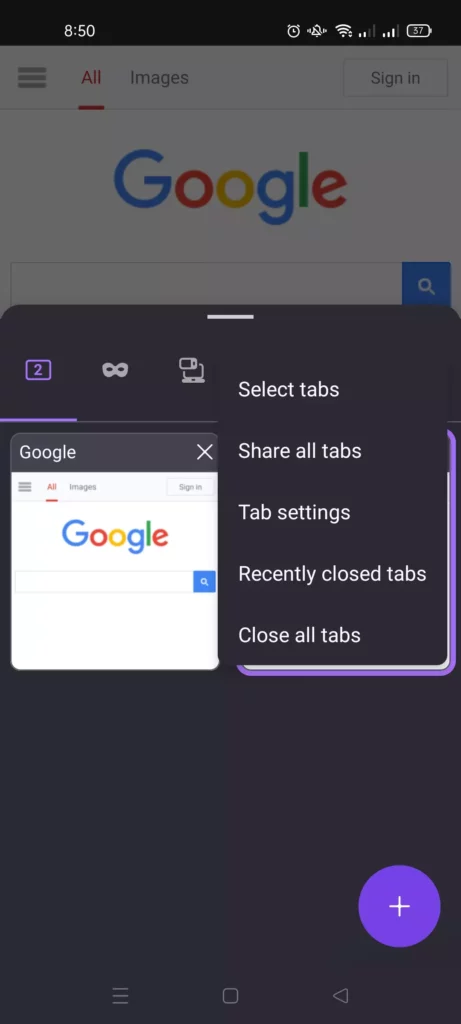 How to close tabs on Android - Firefox