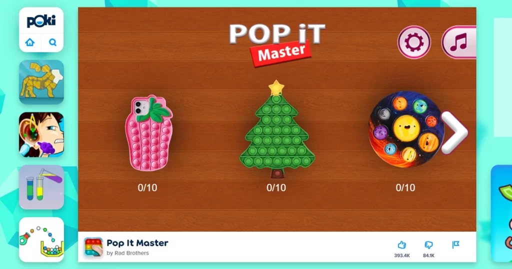 Pop It Master - Best Poki Games
